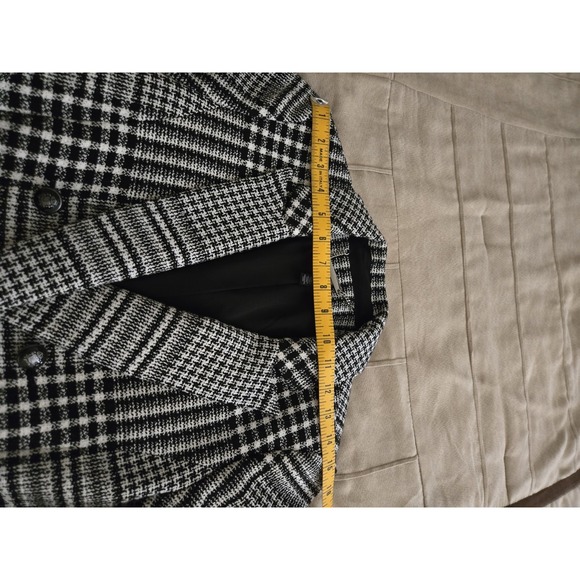 White House Black Market Womens Pant Suit Size 4 Black/White Houndstooth - Picture 12 of 16
